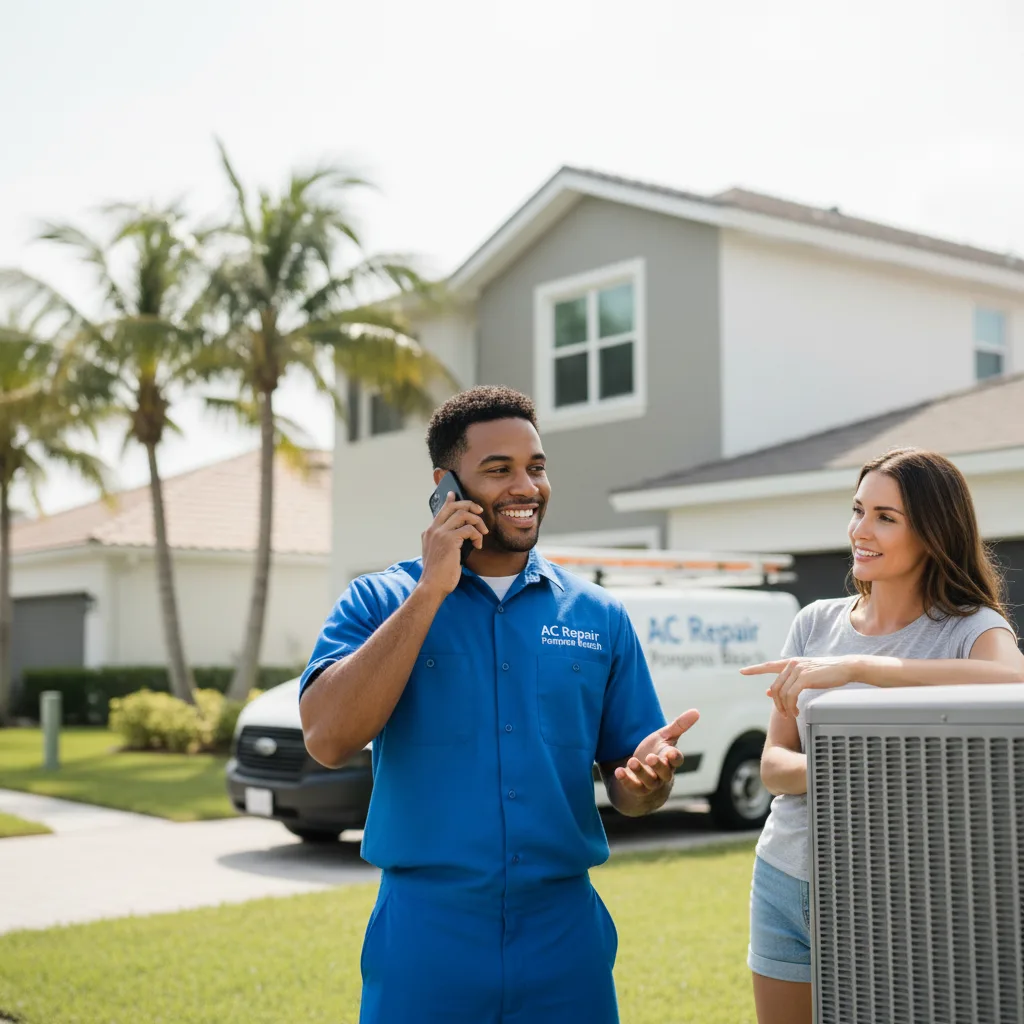 AC Repair Pompano Beach customer support in Williston Park